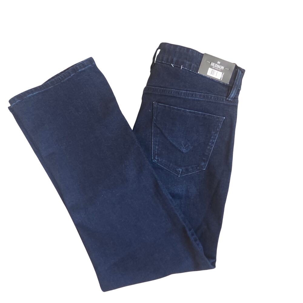 Hudson Jeans NWT Straight Leg sz 10, Inseam 28" Dark Wash